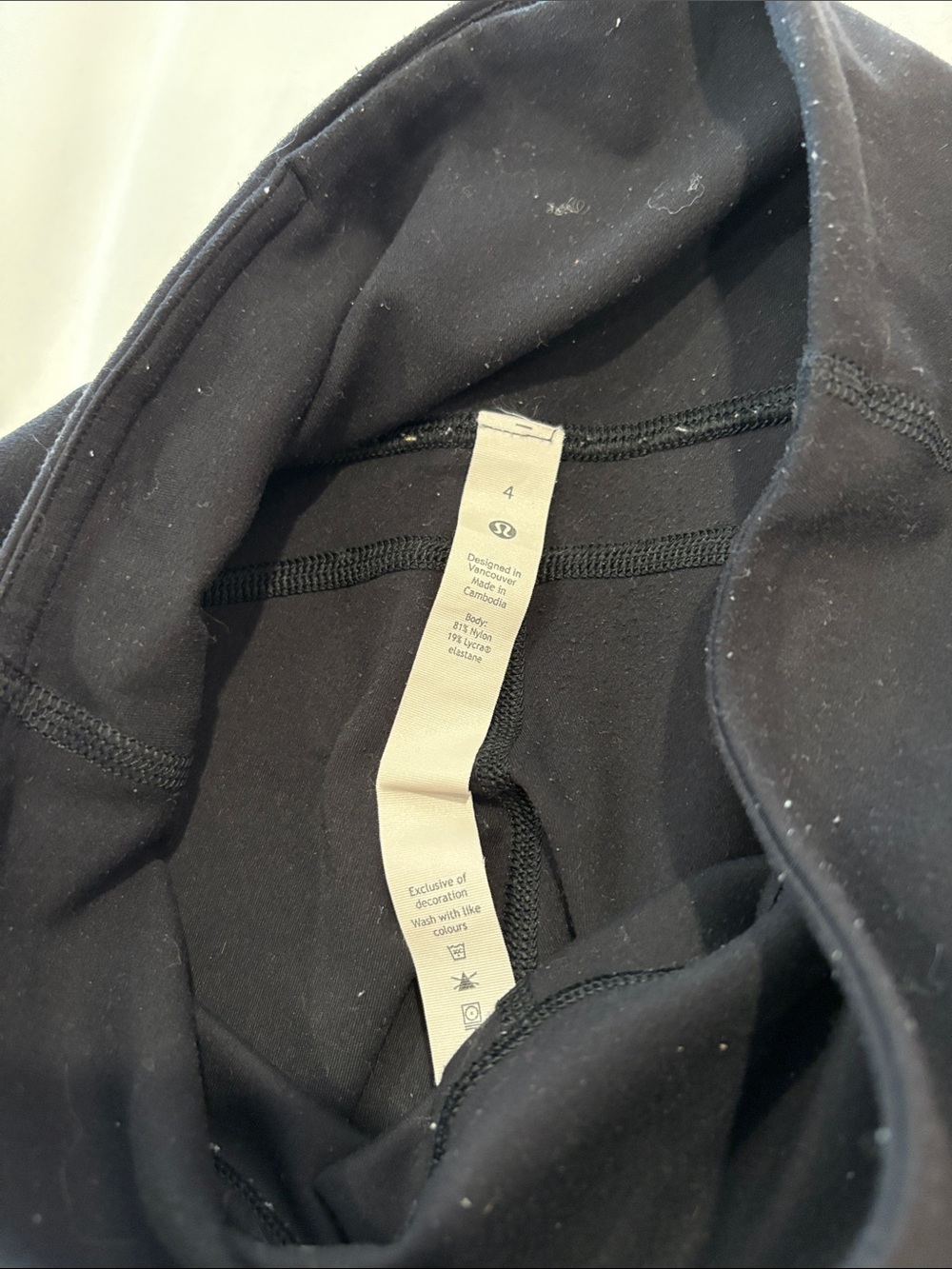 lululemon athletica Black Flared Leggings - Picture 2 of 3